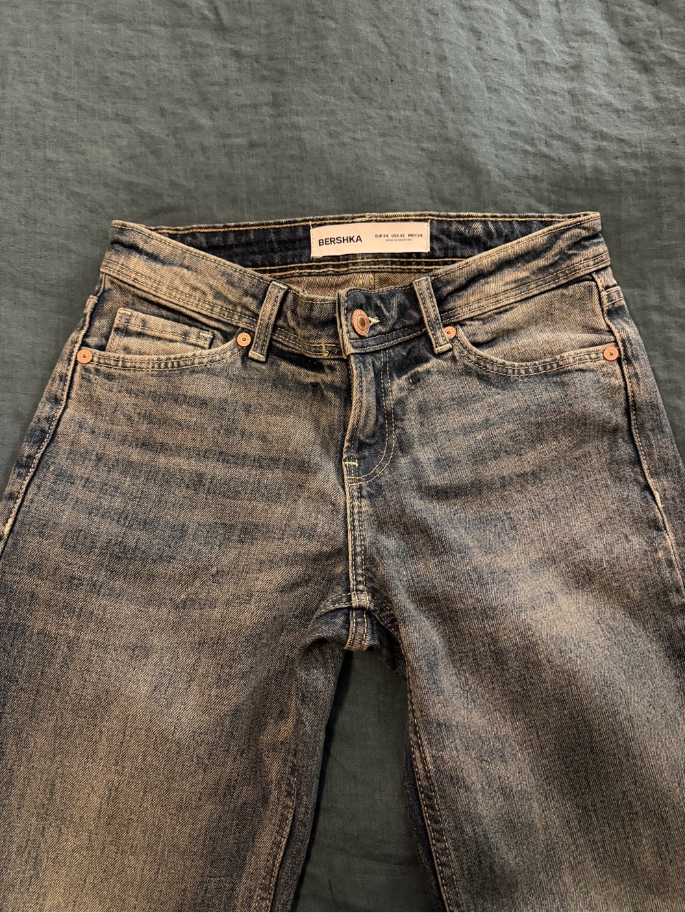 Bershka Women’s Baggy Wide Leg Jeans